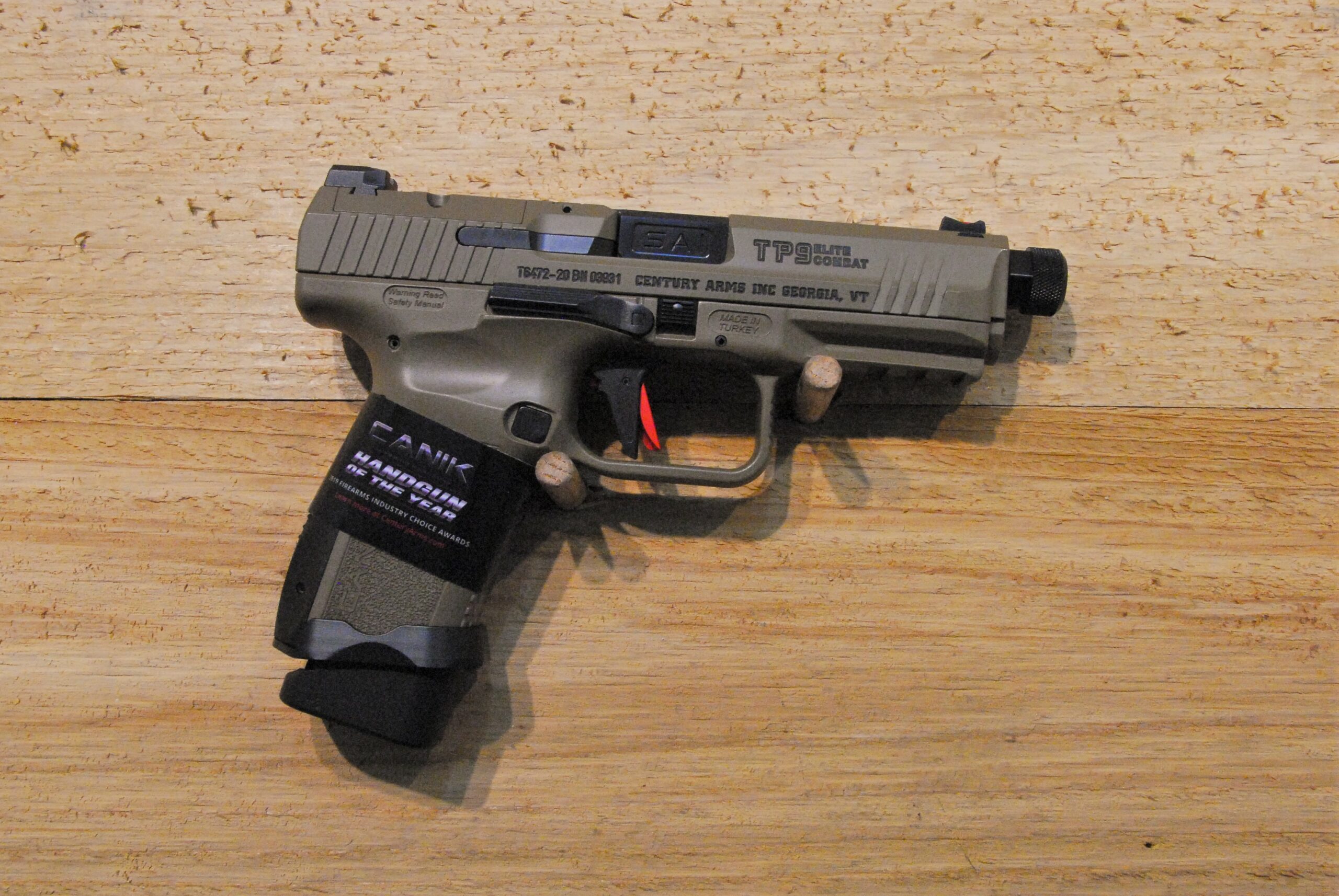 Canik TP9 Elite Combat (FDE) 9mm - ADELBRIDGE & CO