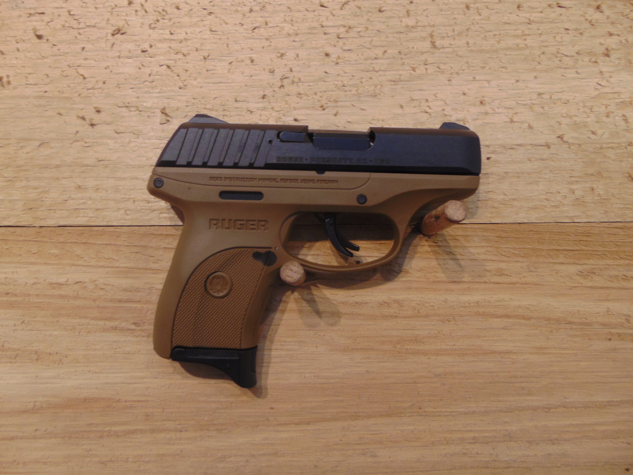 Ruger EC9S (FDE Frame) 9mm - ADELBRIDGE & CO.