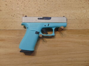 Glock 43X (Robin's Egg Blue) 9mm *