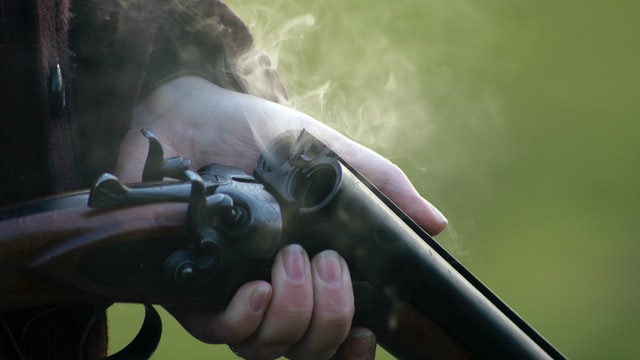 Smoking Double Barrel