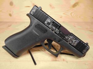 Glock 43X Engraved 9mm