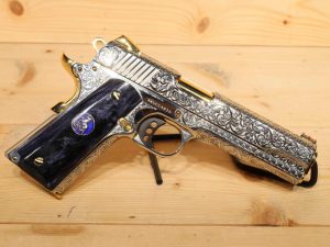 Colt Gold Engraved .38 Super, Competition Series 70