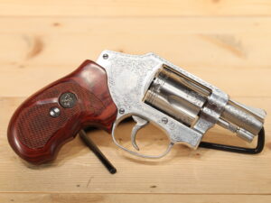 SMITH + WESSON - S+W Engraved 642 38SPL [CLEARANCE]