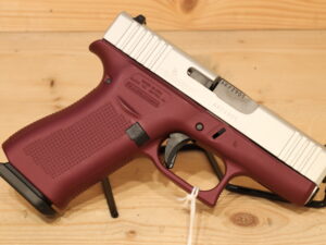 GLOCK 43X Black Cherry/SS 9x19mm