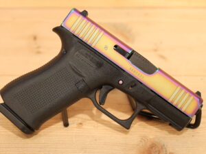 GLOCK 43X Rainbow w/ Front rail 9x19mm