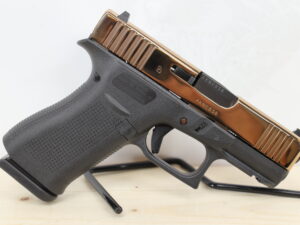 GLOCK 43X Rose Gold w/ Front ra 9x19mm